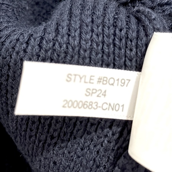 J.Crew Emilie sweater lady jacket in Navy 💯% Cotton NWT SZ L Top Rated - Picture 8 of 11